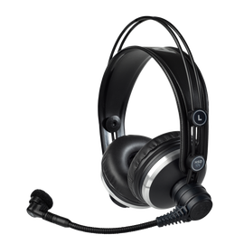 HSD171 - Black - Professional on-ear headset with dynamic microphone - Hero
