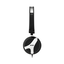 K 518 - White - Stylish and portable performance DJ headphones - Hero